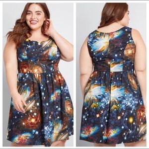 ModCloth Heart and Solar System Dress